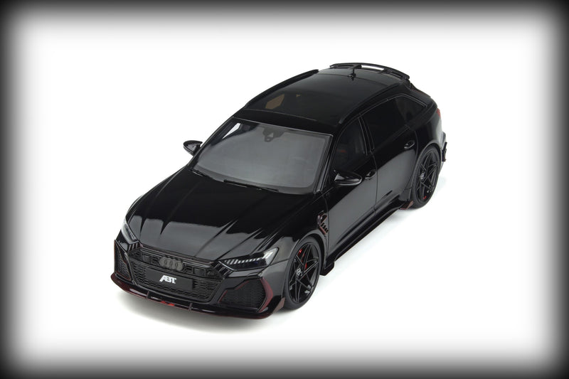 Laad de afbeelding in de Gallery-viewer, &lt;transcy&gt;Audi ABT RS 6 Night Black 2021 GT SPIRIT 1:18&lt;/transcy&gt;
