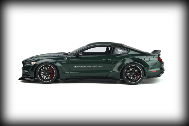 Load image into Gallery viewer, Ford MUSTANG LB-Works Dark Highland Green 2017 GT SPIRIT 1:18
