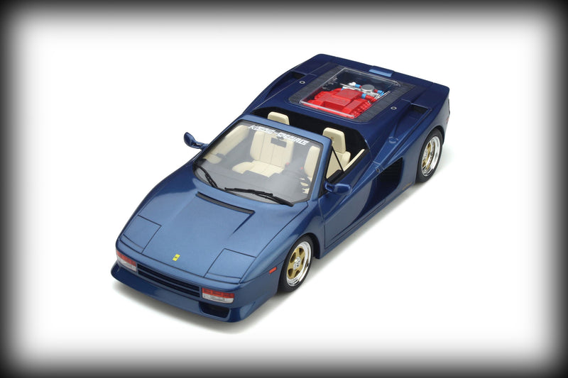 Load image into Gallery viewer, Ferrari Spider KOENIG SPECIALS Blue Sera Metalizzato 1985 GT SPIRIT 1:18
