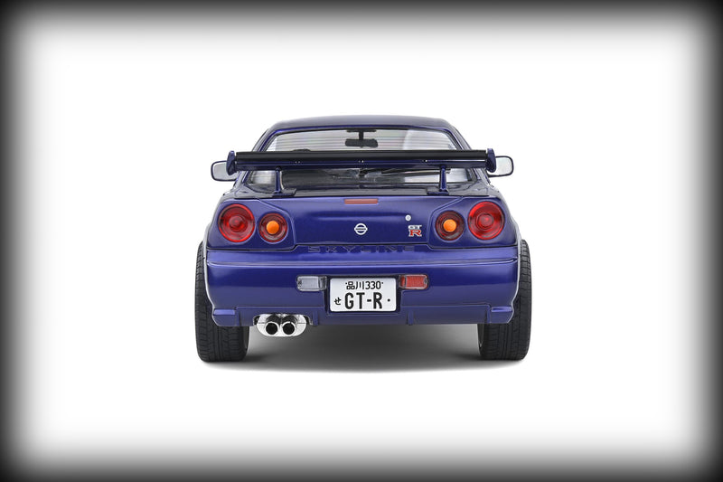 Chargez l&#39;image dans la visionneuse de la galerie, &lt;transcy&gt;Nissan Skyline (R34) GT-R 1999 SOLIDO 1:18&lt;/transcy&gt;
