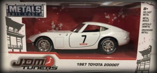 Laad de afbeelding in de Gallery-viewer, Toyota 2000 GT Nr.7 1967 JADA 1:32
