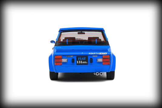 Fiat 131 ABARTH BLUE 1980 SOLIDO 1:18
