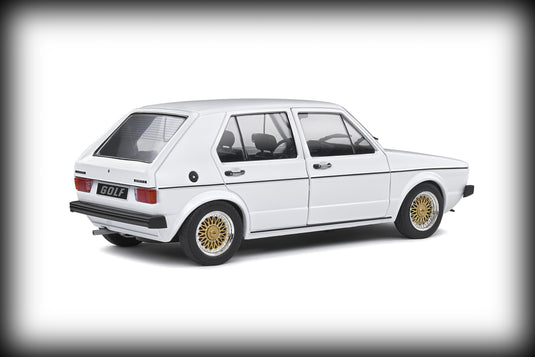 <transcy>Volkswagen GOLF L White Custom 1983 SOLIDO 1:18</transcy>