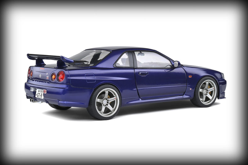 Chargez l&#39;image dans la visionneuse de la galerie, &lt;transcy&gt;Nissan Skyline (R34) GT-R 1999 SOLIDO 1:18&lt;/transcy&gt;
