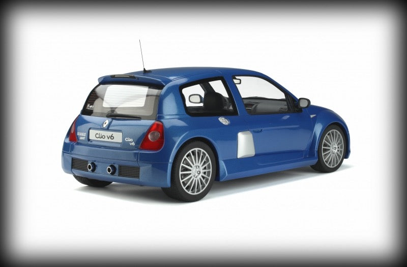 Chargez l&#39;image dans la visionneuse de la galerie, &lt;tc&gt;Renault CLIO 2 V6 PHASE 2 BLEU 2003 OTTOmobile 1:12&lt;/tc&gt;
