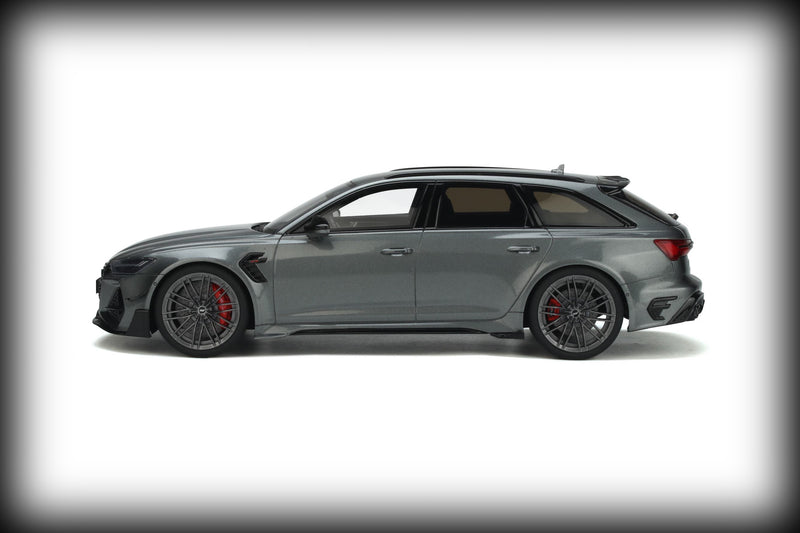 Laad de afbeelding in de Gallery-viewer, &lt;transcy&gt;Audi Abt RS6-R (C8) Daytona Grey 2020 GT SPIRIT 1:18&lt;/transcy&gt;
