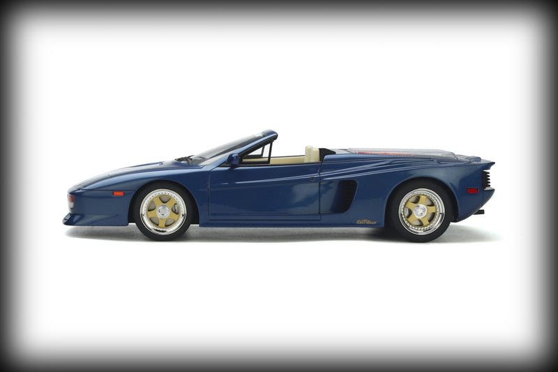 Load image into Gallery viewer, Ferrari Spider KOENIG SPECIALS Blue Sera Metalizzato 1985 GT SPIRIT 1:18

