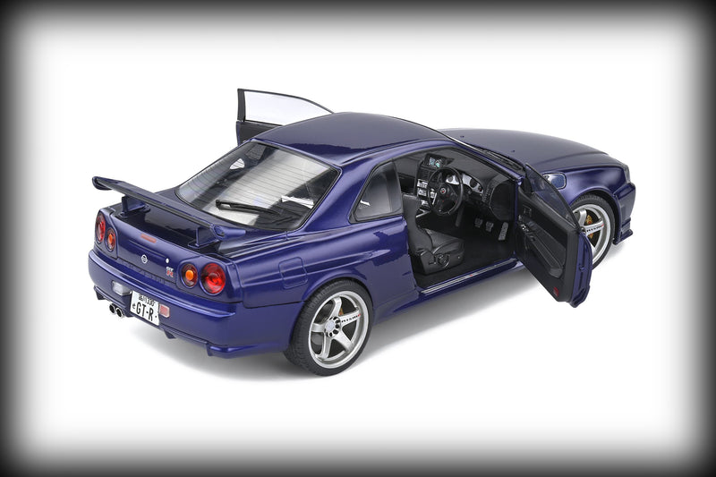 Chargez l&#39;image dans la visionneuse de la galerie, &lt;transcy&gt;Nissan Skyline (R34) GT-R 1999 SOLIDO 1:18&lt;/transcy&gt;
