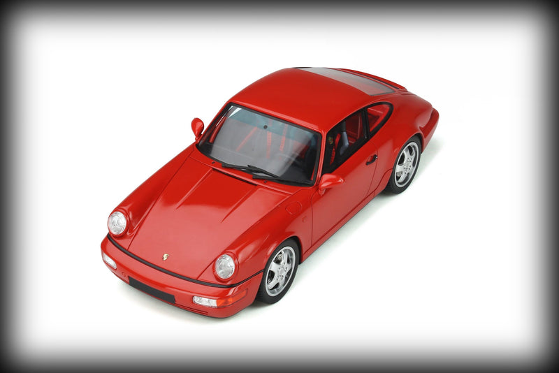 Chargez l&#39;image dans la visionneuse de la galerie, &lt;transcy&gt;Porsche 911 (964) Carrera RS 3.6 Club Sport Indian Red 1992 GT SPIRIT 1:18&lt;/transcy&gt;
