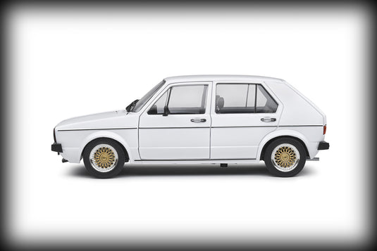 <transcy>Volkswagen GOLF L White Custom 1983 SOLIDO 1:18</transcy>