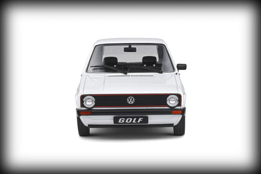 <transcy>Volkswagen GOLF L White Custom 1983 SOLIDO 1:18</transcy>