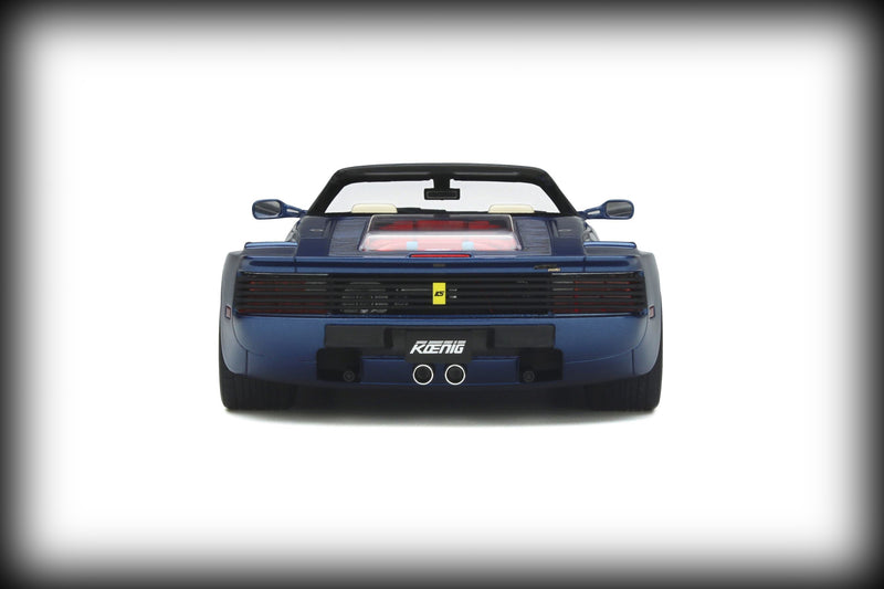 Laad de afbeelding in de Gallery-viewer, &lt;transcy&gt;Ferrari Spider KOENIG SPECIALS Blue Sera Metalizzato 1985 GT SPIRIT 1:18&lt;/transcy&gt;
