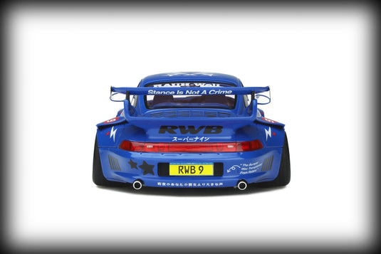 <tc>Porsche RWB Hong Kong Nr.9 SuperNine Blue 2019 GT SPIRIT 1:18</tc>