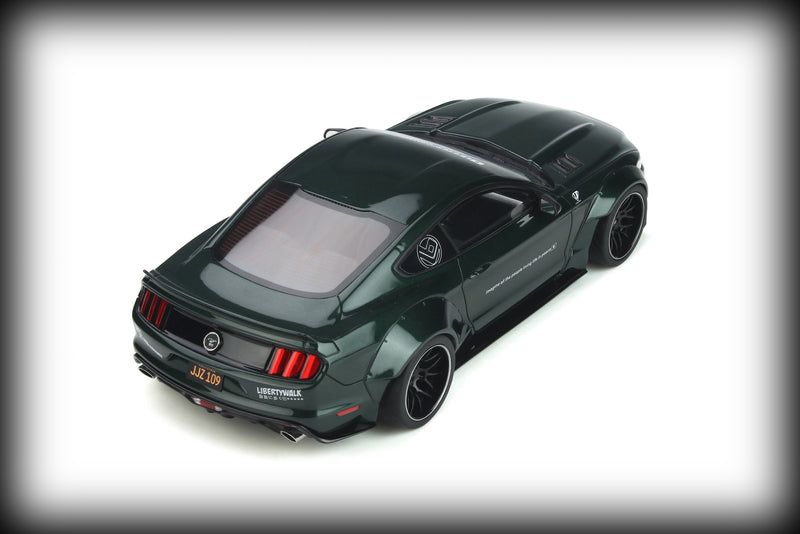 Chargez l&#39;image dans la visionneuse de la galerie, &lt;transcy&gt;Ford MUSTANG LB-Works Dark Highland Green 2017 GT SPIRIT 1:18&lt;/transcy&gt;
