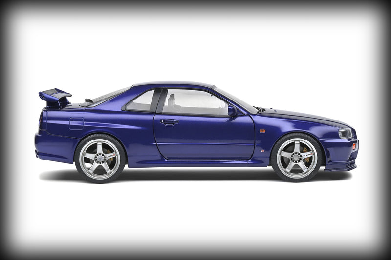 Chargez l&#39;image dans la visionneuse de la galerie, &lt;transcy&gt;Nissan Skyline (R34) GT-R 1999 SOLIDO 1:18&lt;/transcy&gt;
