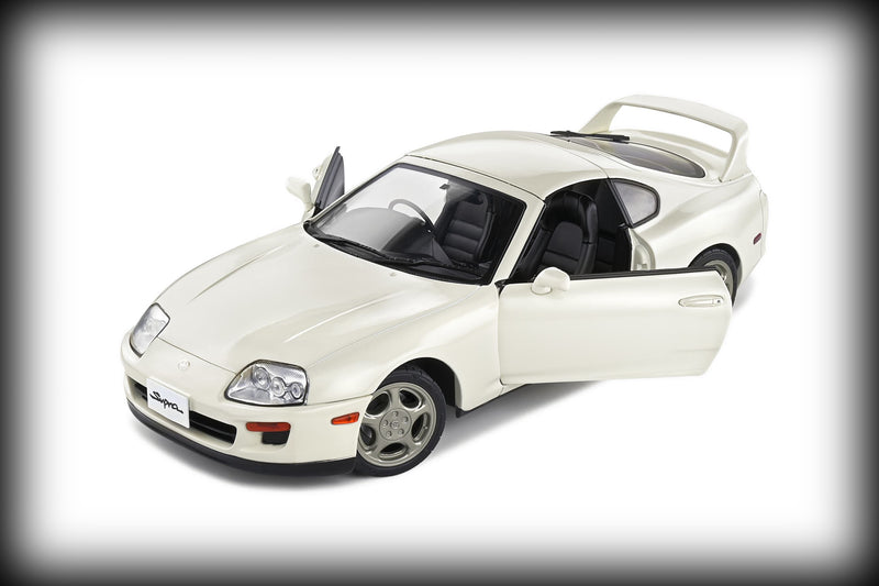 Laad de afbeelding in de Gallery-viewer, &lt;tc&gt;Toyota Supra Mk.4 (A80) Targa Roof 1993 SOLIDO 1:18&lt;/tc&gt;
