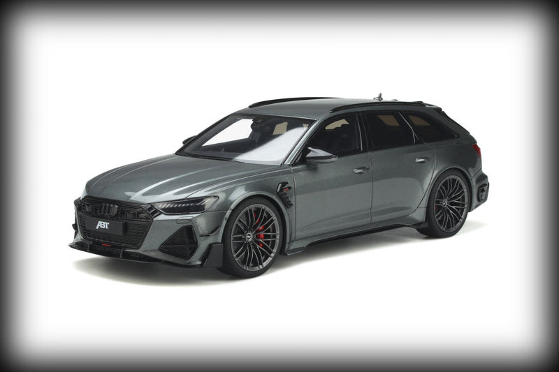 Laad de afbeelding in de Gallery-viewer, &lt;transcy&gt;Audi Abt RS6-R (C8) Daytona Grey 2020 GT SPIRIT 1:18&lt;/transcy&gt;
