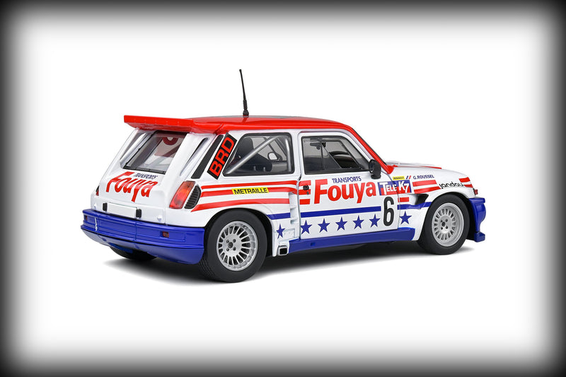 Laad de afbeelding in de Gallery-viewer, &lt;tc&gt;Renault 5 MAXI RALLYCROSS 1987 - G.ROUSSEL Nr.6 SOLIDO 1:18&lt;/tc&gt;
