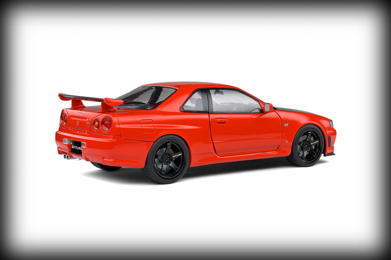 Load image into Gallery viewer, Nissan SKYLINE GT-R (R34) 1999 SOLIDO 1:18
