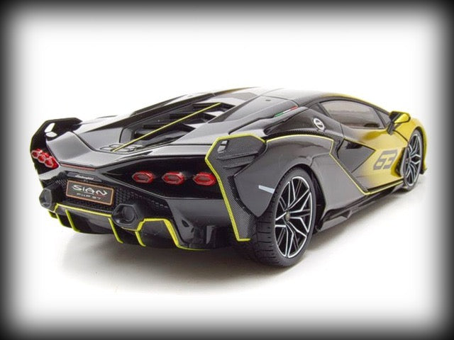 Laad de afbeelding in de Gallery-viewer, Lamborghini SIAN FKP 37 2020 BBURAGO 1:18 (6801366024297)
