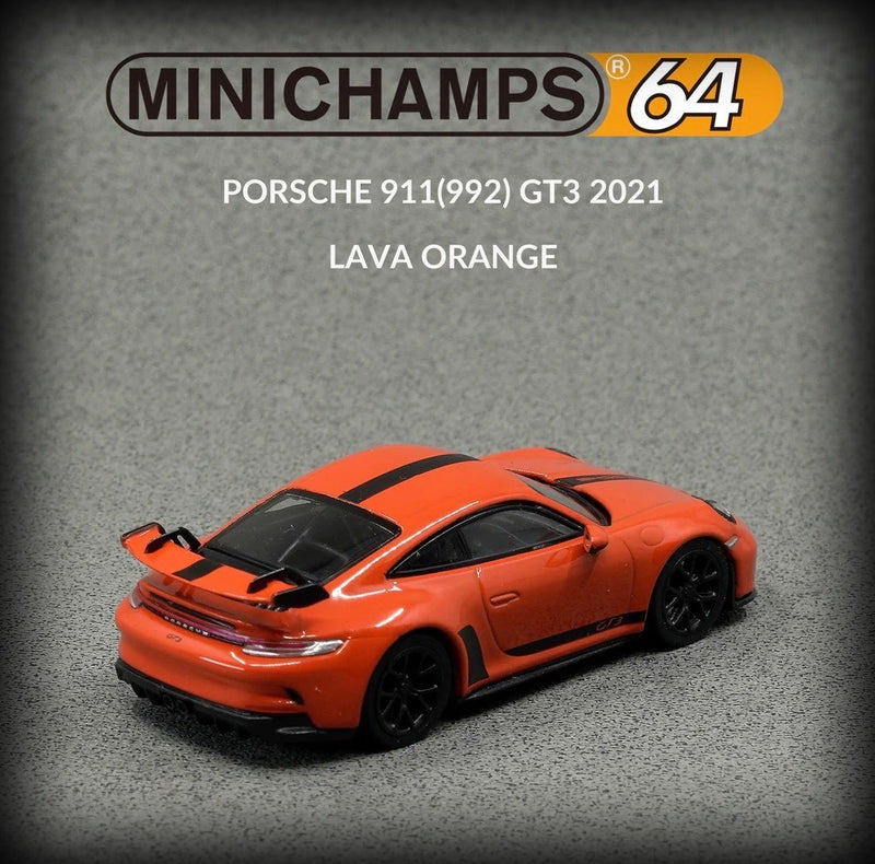 Load image into Gallery viewer, Porsche 911 (992) GT3 2021 MINICHAMPS 1:64
