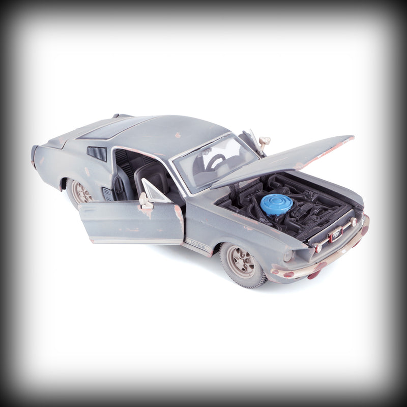 Chargez l&#39;image dans la visionneuse de la galerie, Ford MUSTANG &#39;OLD FRIENDS&#39; 1967 (DIRTY VERSION) MAISTO 1:24 (6801765597289)
