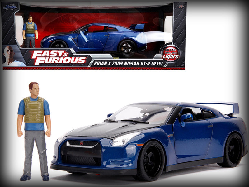 Laad de afbeelding in de Gallery-viewer, &lt;tc&gt;Nissan SKYLINE GT-R (R35) 2009 JADA 1:18&lt;/tc&gt;
