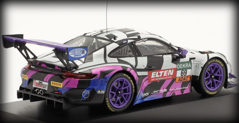 Chargez l&#39;image dans la visionneuse de la galerie, Porsche 911 GT3 R IRON FORCE Nr.69 2019 IXO 1:43 (6801952211049)
