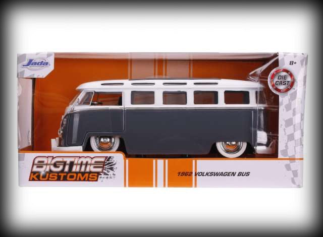 Laad de afbeelding in de Gallery-viewer, &lt;tc&gt;Vw T1 MINIBUS CUSTOM 1962 1:24&lt;/tc&gt;
