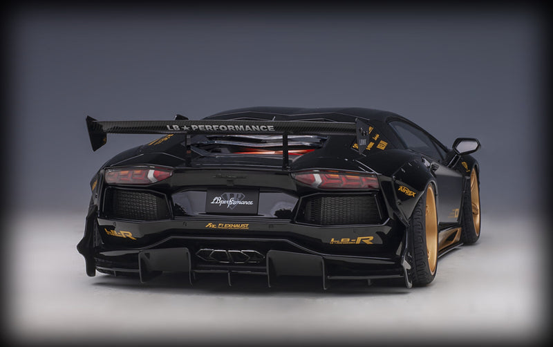 Laad de afbeelding in de Gallery-viewer, &lt;transcy&gt;Lamborghini LIBERTY WALK LB-WORKS AVENTADOR AUTOart 1:18&lt;/transcy&gt;
