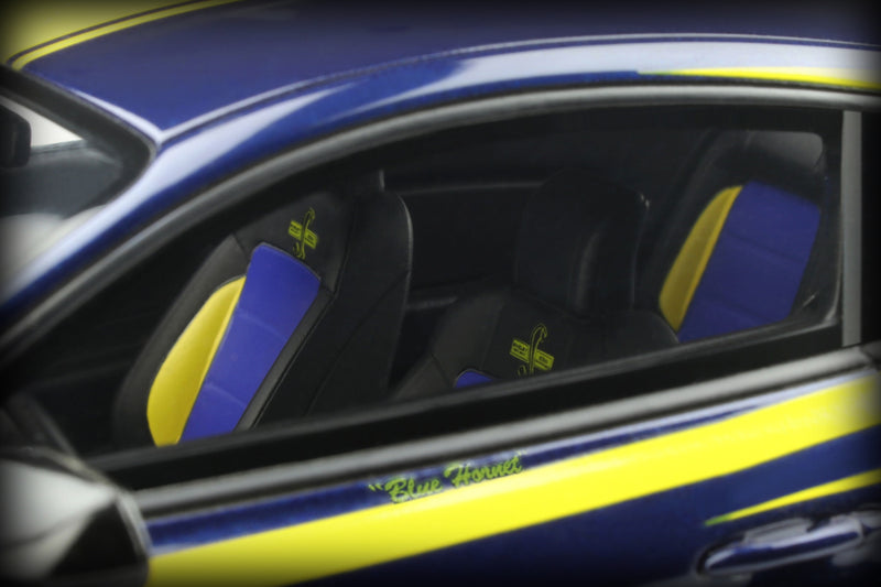 Chargez l&#39;image dans la visionneuse de la galerie, &lt;tc&gt;Ford MUSTANG SHELBY SUPER SNAKE BLUE HORNET 2021 GT SPIRIT 1:18&lt;/tc&gt;

