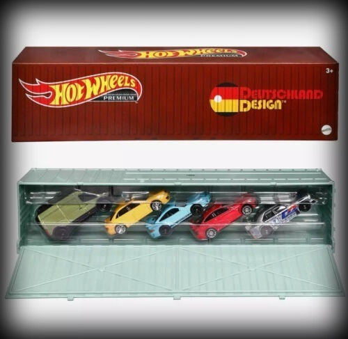 Laad de afbeelding in de Gallery-viewer, &lt;tc&gt;Speciale containerverpakking 5-auto&#39;s HOT WHEELS 1:64&lt;/tc&gt;
