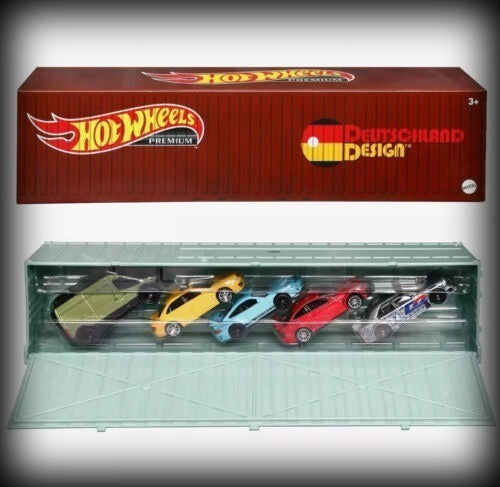 Special Container Packaging 5-cars HOT WHEELS 1:64