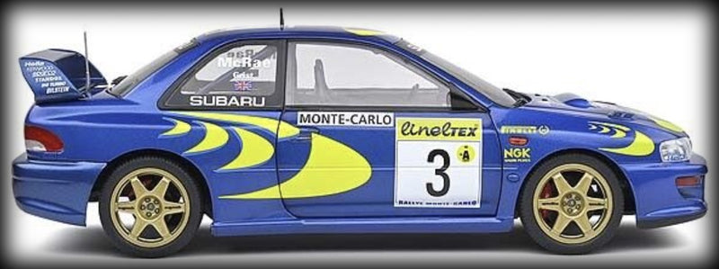 Chargez l&#39;image dans la visionneuse de la galerie, &lt;transcy&gt;Subaru IMPREZA 22B Nr.3 RALLY MONTE CARLO 1998 SOLIDO 1:18&lt;/transcy&gt;
