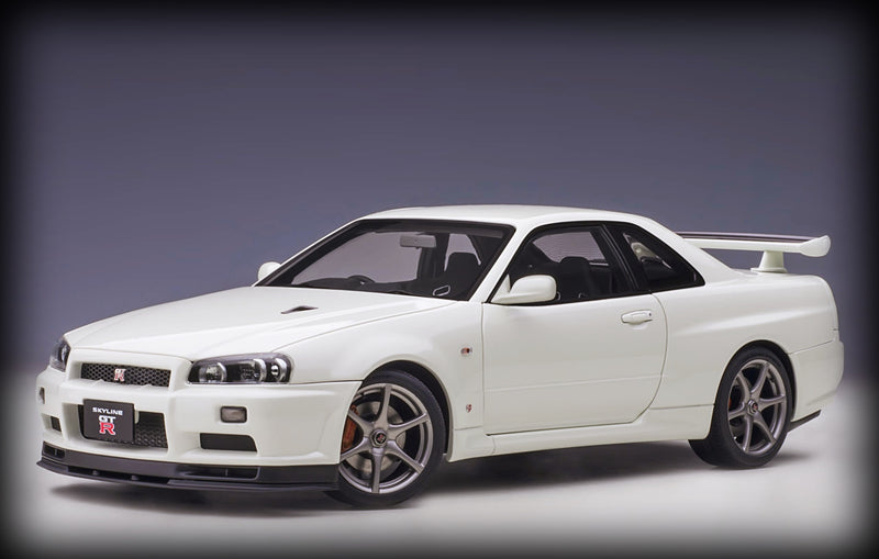 Chargez l&#39;image dans la visionneuse de la galerie, Nissan SKYLINE GT-R (R34) V-SPEC II 2001 AUTOart 1:18 (6782843650153)
