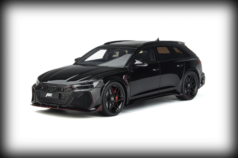 Laad de afbeelding in de Gallery-viewer, &lt;transcy&gt;Audi ABT RS 6 Night Black 2021 GT SPIRIT 1:18&lt;/transcy&gt;
