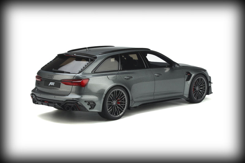 Laad de afbeelding in de Gallery-viewer, &lt;transcy&gt;Audi Abt RS6-R (C8) Daytona Grey 2020 GT SPIRIT 1:18&lt;/transcy&gt;
