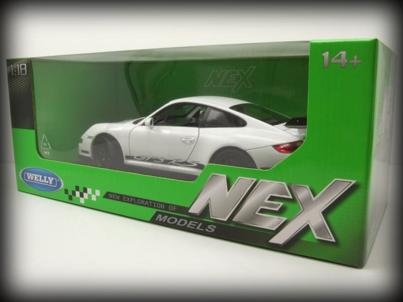 Chargez l&#39;image dans la visionneuse de la galerie, Porsche GT3RS 2007 WELLY 1:18
