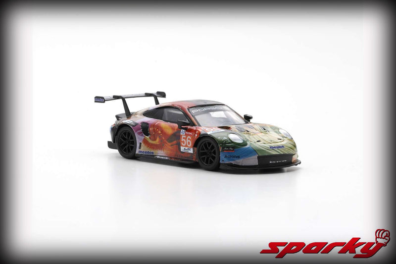 Chargez l&#39;image dans la visionneuse de la galerie, &lt;tc&gt;Porsche 911 GT3 R Nr.56 2019 SPARK 1:64&lt;/tc&gt;
