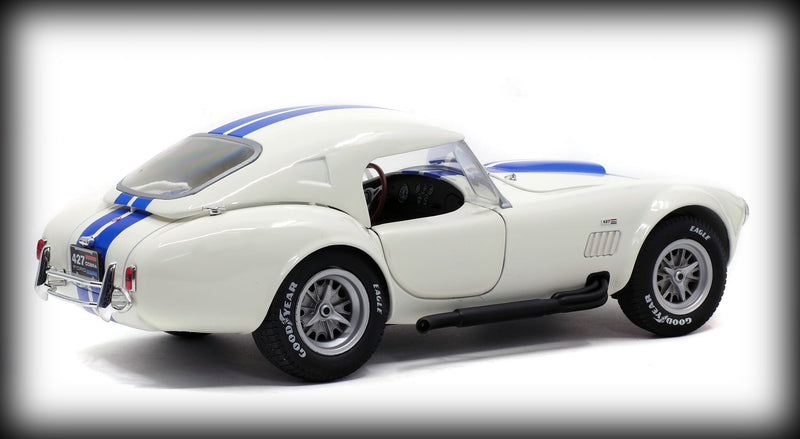 Chargez l&#39;image dans la visionneuse de la galerie, &lt;transcy&gt;Shelby Cobra 427 S/C Wimbledon White 1965 SOLIDO 1:18&lt;/transcy&gt;
