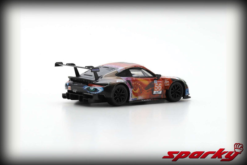Chargez l&#39;image dans la visionneuse de la galerie, &lt;tc&gt;Porsche 911 GT3 R Nr.56 2019 SPARK 1:64&lt;/tc&gt;
