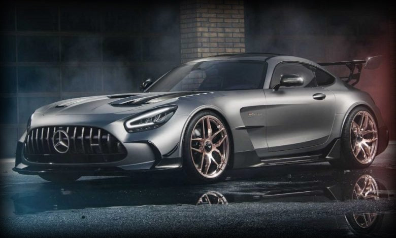 Chargez l&#39;image dans la visionneuse de la galerie, Mercedes Benz GT-R AMG V8 BITURBO BLACK SERIES 2021 GT SPIRIT 1:18
