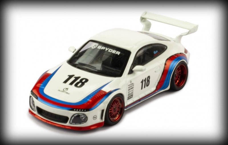 Laad de afbeelding in de Gallery-viewer, Porsche 911 OLD AND NEW 997 Nr.118 IXO 1:43
