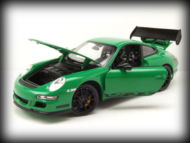 Chargez l&#39;image dans la visionneuse de la galerie, Porsche GT3RS 2007 WELLY 1:18
