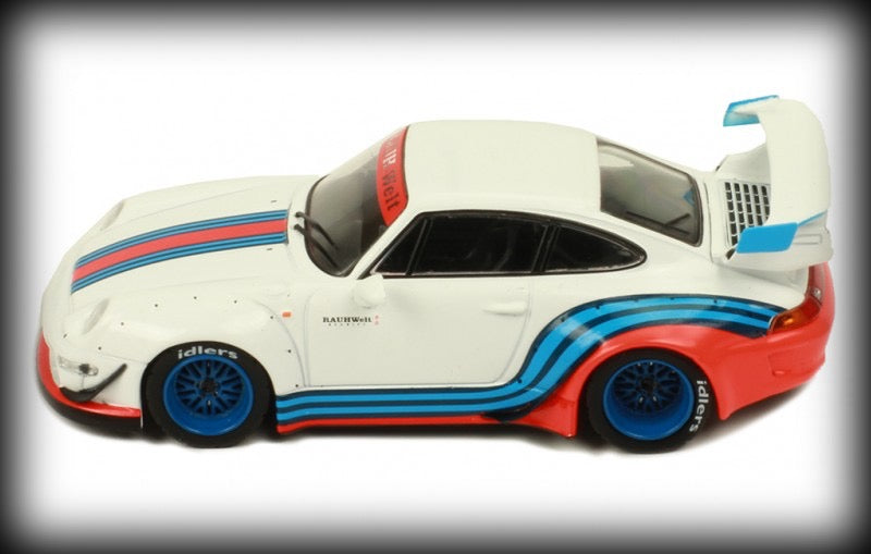 Laad de afbeelding in de Gallery-viewer, Porsche 911 RWB (MARTINI) IXO 1:43
