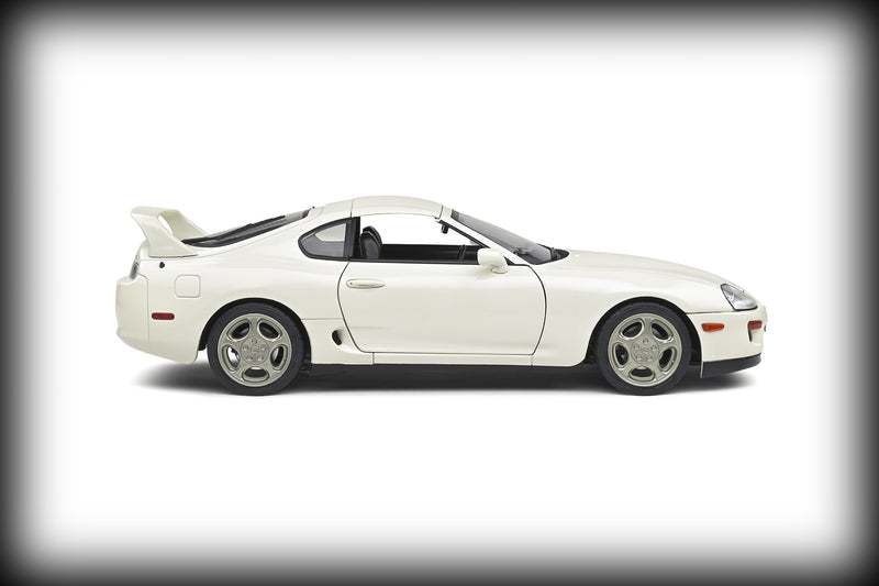 Laad de afbeelding in de Gallery-viewer, &lt;tc&gt;Toyota Supra Mk.4 (A80) Targa Roof 1993 SOLIDO 1:18&lt;/tc&gt;
