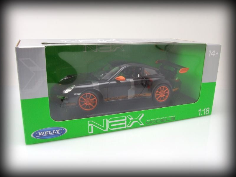 Laad de afbeelding in de Gallery-viewer, Porsche GT3RS 2007 WELLY 1:18
