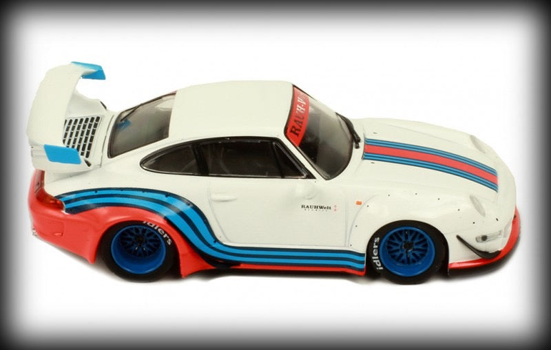 Laad de afbeelding in de Gallery-viewer, Porsche 911 RWB (MARTINI) IXO 1:43
