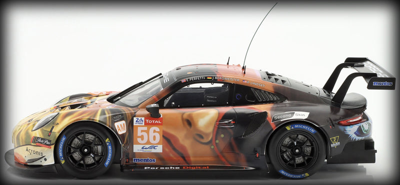 Chargez l&#39;image dans la visionneuse de la galerie, &lt;tc&gt;Porsche 911 RSR TEAM PROJECT 1 Nr.56 WORLD CHAMPION 2019 IXO 1:18&lt;/tc&gt;
