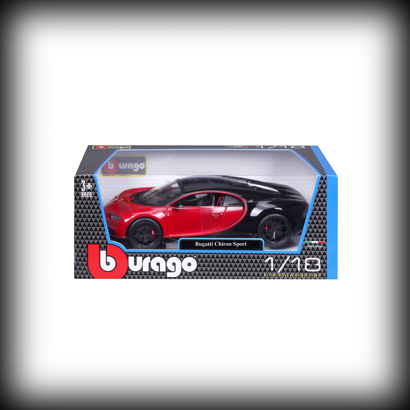 Chargez l&#39;image dans la visionneuse de la galerie, Bugatti CHIRON SPORT Nr.16 BBURAGO 1:18 (6801446502505)
